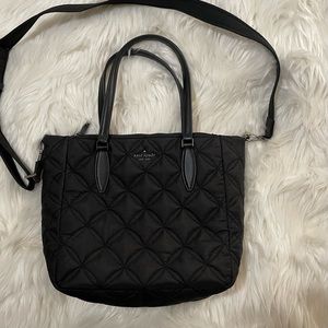 Kate Spade Black Quilted Crossbody Bag